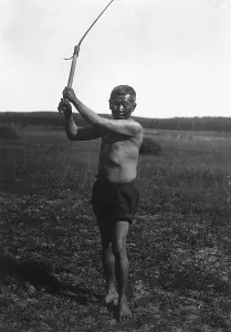 Yakutia Prints: Whip exercise, 1890. Creator: Unknown