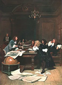 Edward Montagu Gallery: A Whip for Van Tromp, the Admiralty, 1883, (c1902). Creator: Unknown