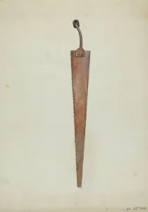 Whipsaw, c. 1937. Creator: William Hoffman