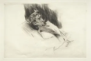 Whistler Asleep, 1897. Creator: Giovanni Boldini (Italian, 1842-1931)