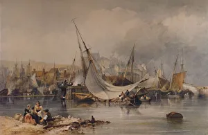 Whitby Prints: Whitby, 1841, (1935). Artist: Edward Duncan