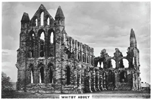 Whitby Prints: Whitby Abbey, 1936