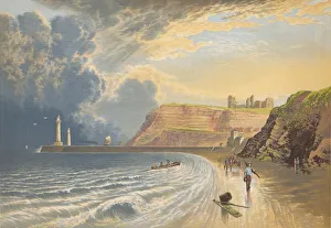 Lighthouse Prints: Whitby Abbey, c1880, (1897). Artist: Alexander Francis Lydon