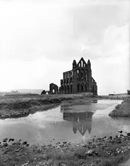 Whitby Prints: Whitby Abbey, Whitby, Yorkshire, c1955. Creator: Arthur Charles Kirby Ware