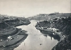 Whitby Prints: Whitby - General View of the Town, 1895