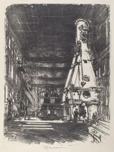 Pennell Joseph Prints: The White and Black Hammers, 1917. Creator: Joseph Pennell
