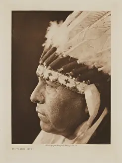 North American Prints: White Elk, Oto, 1927. Creator: Edward Sheriff Curtis