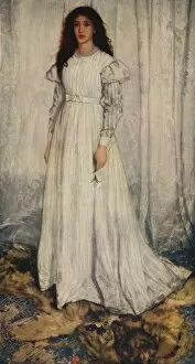 Huntingdon Gallery: The White Girl, 1862. Artist: James Abbott McNeill Whistler