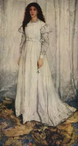 Young Prints: The White Girl, 1862. Artist: James Abbott McNeill Whistler