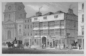 The White Hart Inn at no 119 White Hart Court, Bishopsgate, City of London, 1829