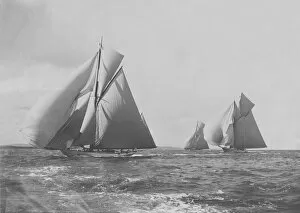 The Great Days of Yachting Collection: White Heather, Meteor III and Brynhild racing in the Solent, 1905. Creator