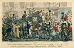 Staging Prints: White Horse Cellar, Piccadilly (From: 36 scenes from real life)