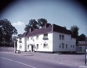 Public House Prints: The White Horse, Hertingfordbury, Hertfordshire, c1955. Creator: Arthur Charles Kirby Ware