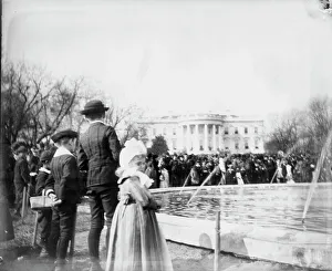 White House, 1889--Easter Monday, 1889. Creator: Frances Benjamin Johnston