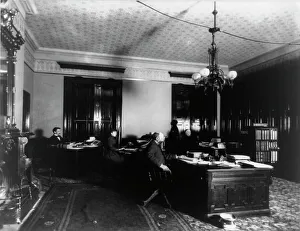 White House employees, between c1884 and 1910. Creator: Frances Benjamin Johnston