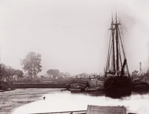 White House Landing, Pamunkey River, 1861-65. Creator: Tim O Sullivan
