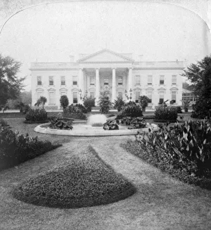 Images Dated 26th January 2008: The White House, Washington, DC. USA, late 19th century.Artist: Underwood & Underwood