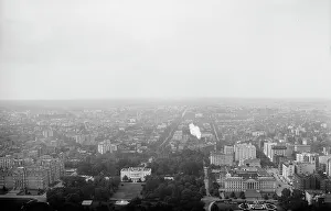 Presidential Prints: White House from the Washington Monument