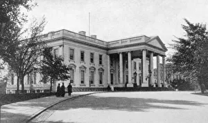 Mckinley Prints: White House, Washington, United States, 1901