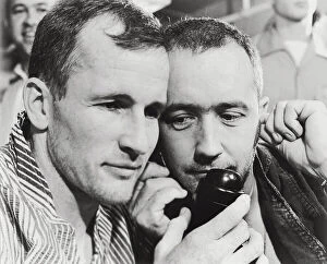 Telecommunications Gallery: White and McDivitt talk to President Lyndon B. Johnson, 1965. Creator: NASA