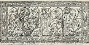 Parish Prints: White Memorial Altar Cloth, Parish Church