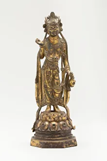 White-Robed Guanyin (Avalokiteshvara) in Thrice-Bent'Pose