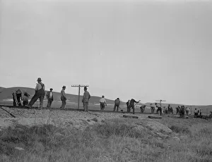 Repair Prints: White section gang near King City, California, 1937. Creator: Dorothea Lange