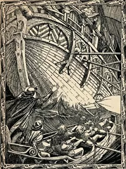 Childs History Of England Collection: The White Ship, 1902. Artist: Patten Wilson