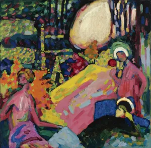 White Sound. Artist: Kandinsky, Wassily Vasilyevich (1866-1944)