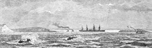 Wells J R Prints: The White Star steam-ship Britannic aground off Kenmore