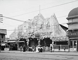 Amusement Park Prints: White World, Coney Island, N.Y. between 1900 and 1905. Creator: Unknown