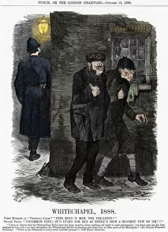 Images Dated 25th January 2017: Whitechapel, 1888. Artist: Joseph Swain
