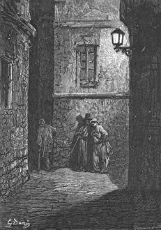 Alleyway Collection: Whitechapel - A Shady Place, 1872. Creator: Gustave Doré