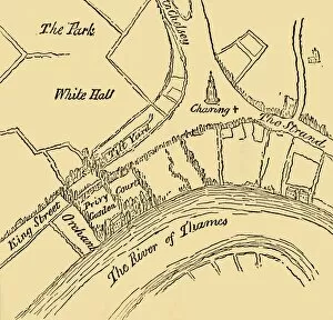 Whitehall in the Reign of Henry VIII, (1881). Creator: Unknown