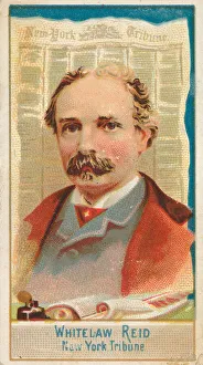 Metropolitan Mu Prints: Whitelaw Reid, New York Tribune, from the American Editors series (N1) for Allen &amp