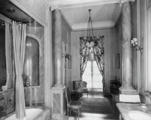 Whitemarsh Hall, Edward Townsend Stotesbury house, Wyndmoor, Pennsylvania, 1922 or 1923. Creator: Frances Benjamin Johnston. Whitemarsh Hall, Edward Townsend Stotesbury house, Wyndmoor, Pennsylvania, 1922 or 1923