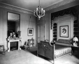 Whitemarsh Hall, Edward Townsend Stotesbury house, Wyndmoor, Pennsylvania, 1922 or 1923. Creator: Frances Benjamin Johnston. Whitemarsh Hall, Edward Townsend Stotesbury house, Wyndmoor, Pennsylvania, 1922 or 1923