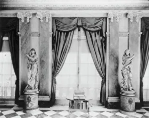 Whitemarsh Hall, Edward Townsend Stotesbury house, Wyndmoor, Pennsylvania, 1922 or 1923. Creator: Frances Benjamin Johnston. Whitemarsh Hall, Edward Townsend Stotesbury house, Wyndmoor, Pennsylvania, 1922 or 1923