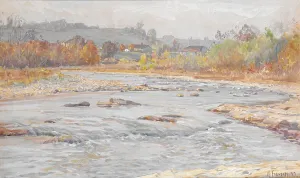 1899 Prints: Whitewater Rapids, 1899. Creator: William Forsyth