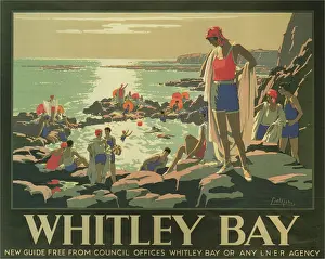 Tyne And Wear Prints: Whitley Bay, 1929. Creator: John Littlejohns