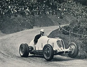 Whitney Prints: Whitney Straight (Maserati) breaks the record, 1934, 1934, (1937)