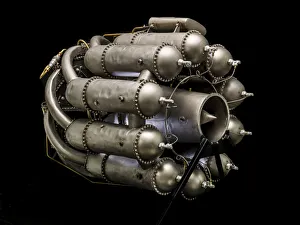 Aviation Prints: Whittle W. 1X Turbojet Engine, 1941. Creator: Power Jets