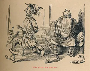 Gaius Prints: Who dares kill Marius?, 1852. Artist: John Leech