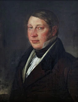 Businessman Collection: Wholesaler Gustaf Adolf Elfstrand, c1820s) Creator: Per Krafft the Younger