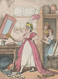 Admiring Gallery: Whos Mistress Now?, May 4, 1811. May 4, 1811. Creator: Thomas Rowlandson