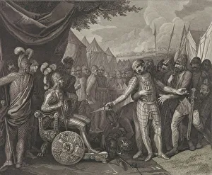 Wichmann II the Younger surrenders to Mieszko I of Poland, Late 18th century