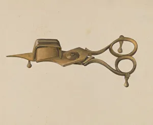 Wick Trimmer, c. 1936. Creator: Samuel O. Klein