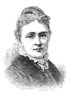 The widow of the late President Garfield, 1881. Creator: Unknown