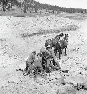 Americans Prints: Widtsoe land use adjustment project, Garfield County, Utah, 1936. Creator: Dorothea Lange