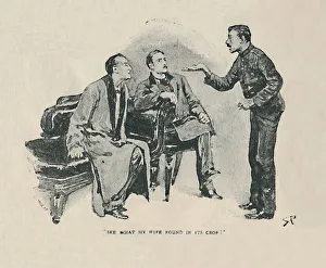 Dr Watson Gallery: See What My Wife Found In Its Crop, 1892. Artist: Sidney E Paget